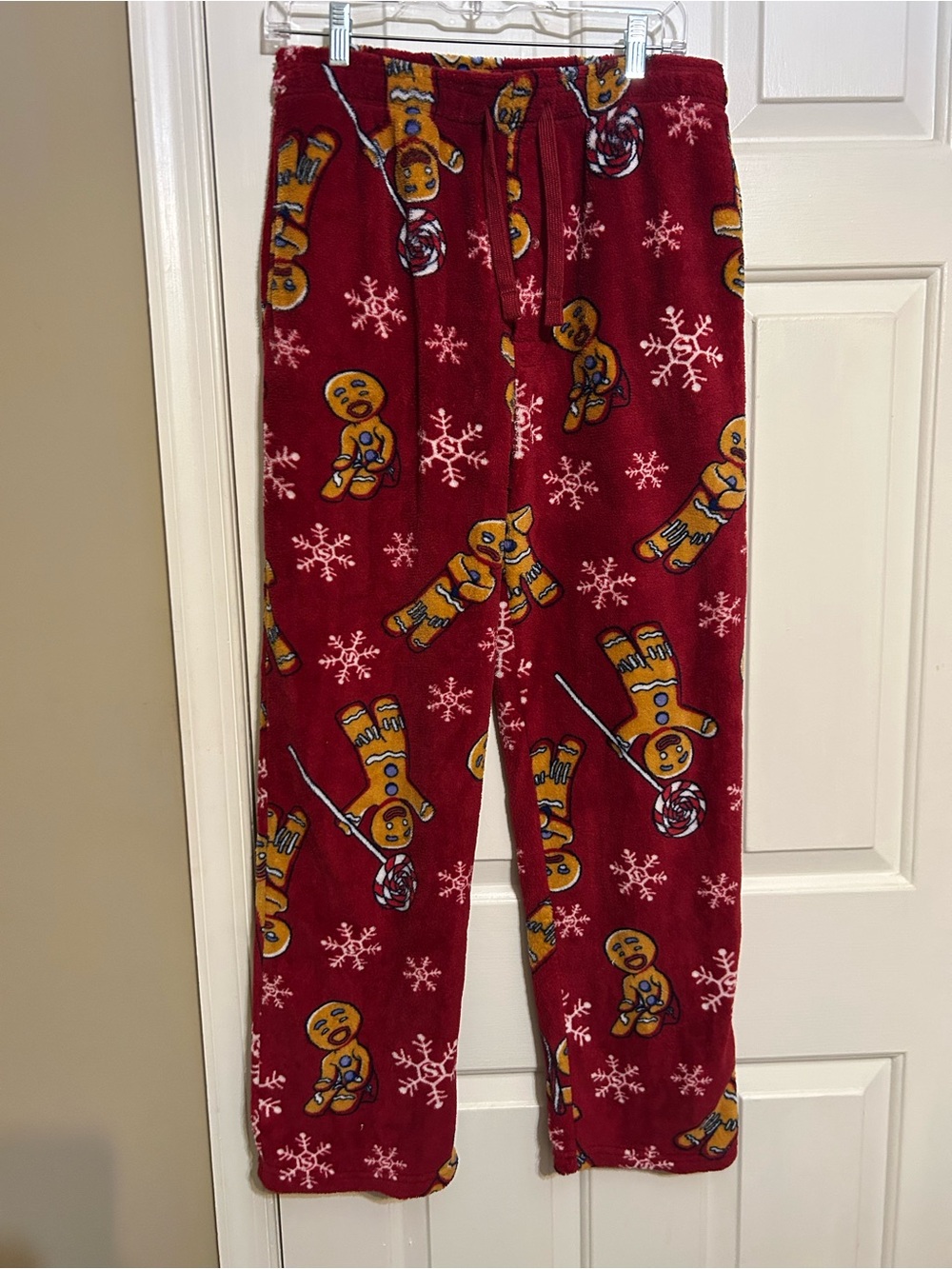 Shrek mens fleece pajama pants size medium